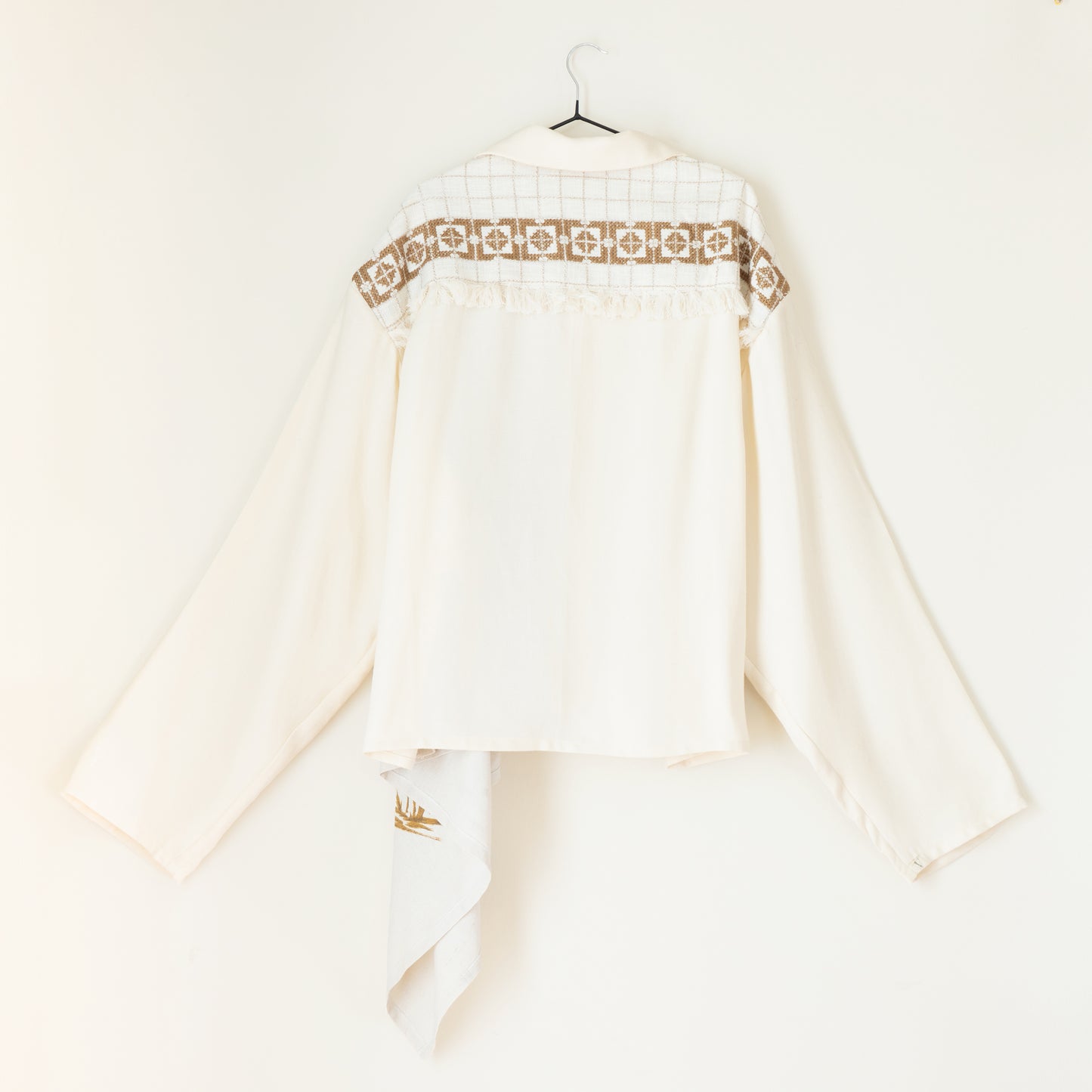 Erno Drape Shirt in Deer Print