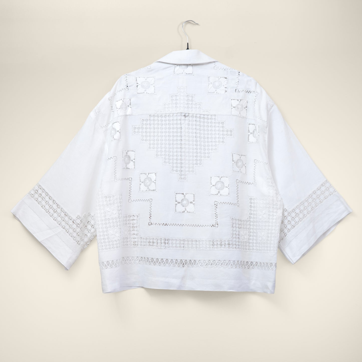 Trellick Shirt in Geo Lace