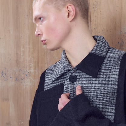 Clifton Shacket in Ombre Wool