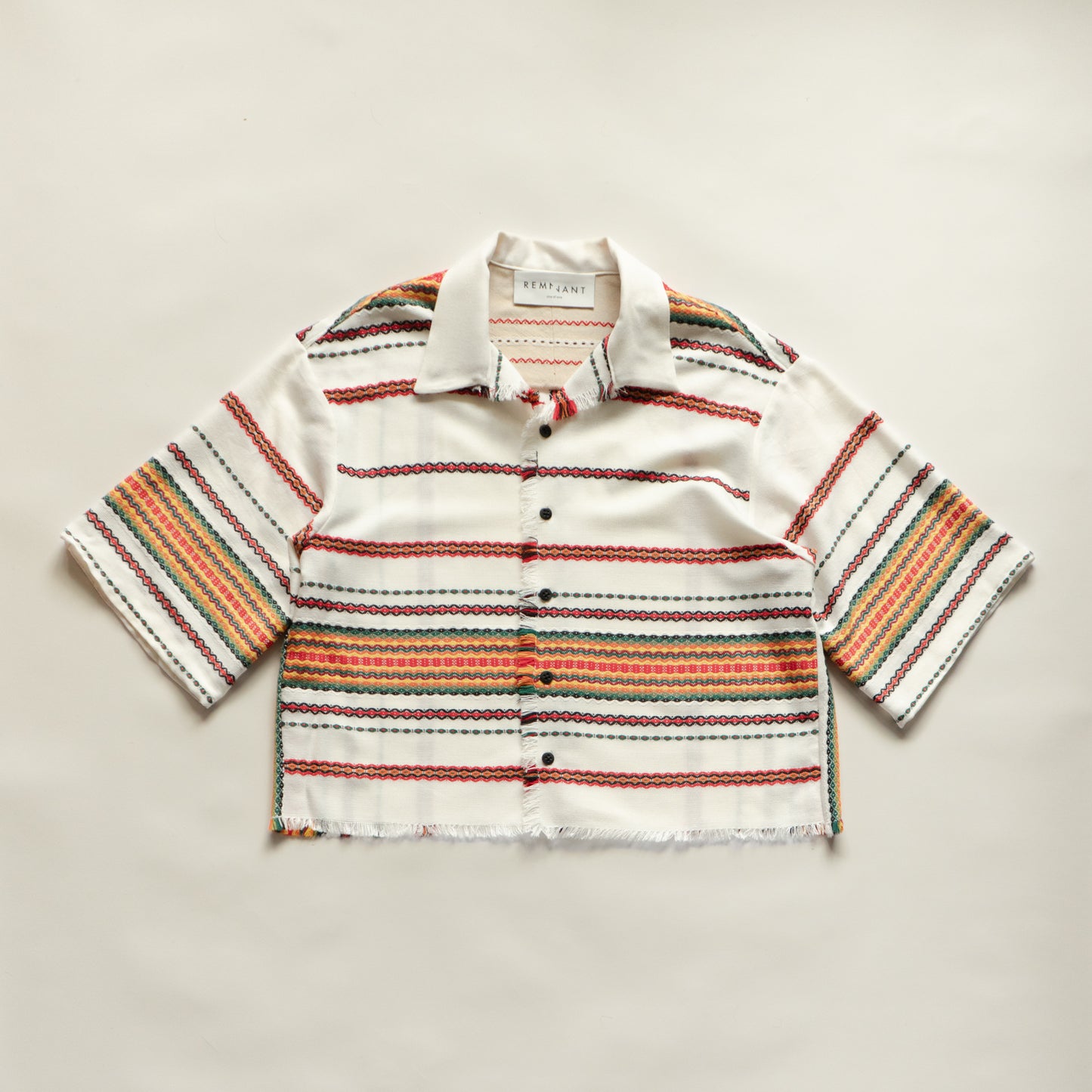 Trellick Shirt in Blanket Weave Stripe