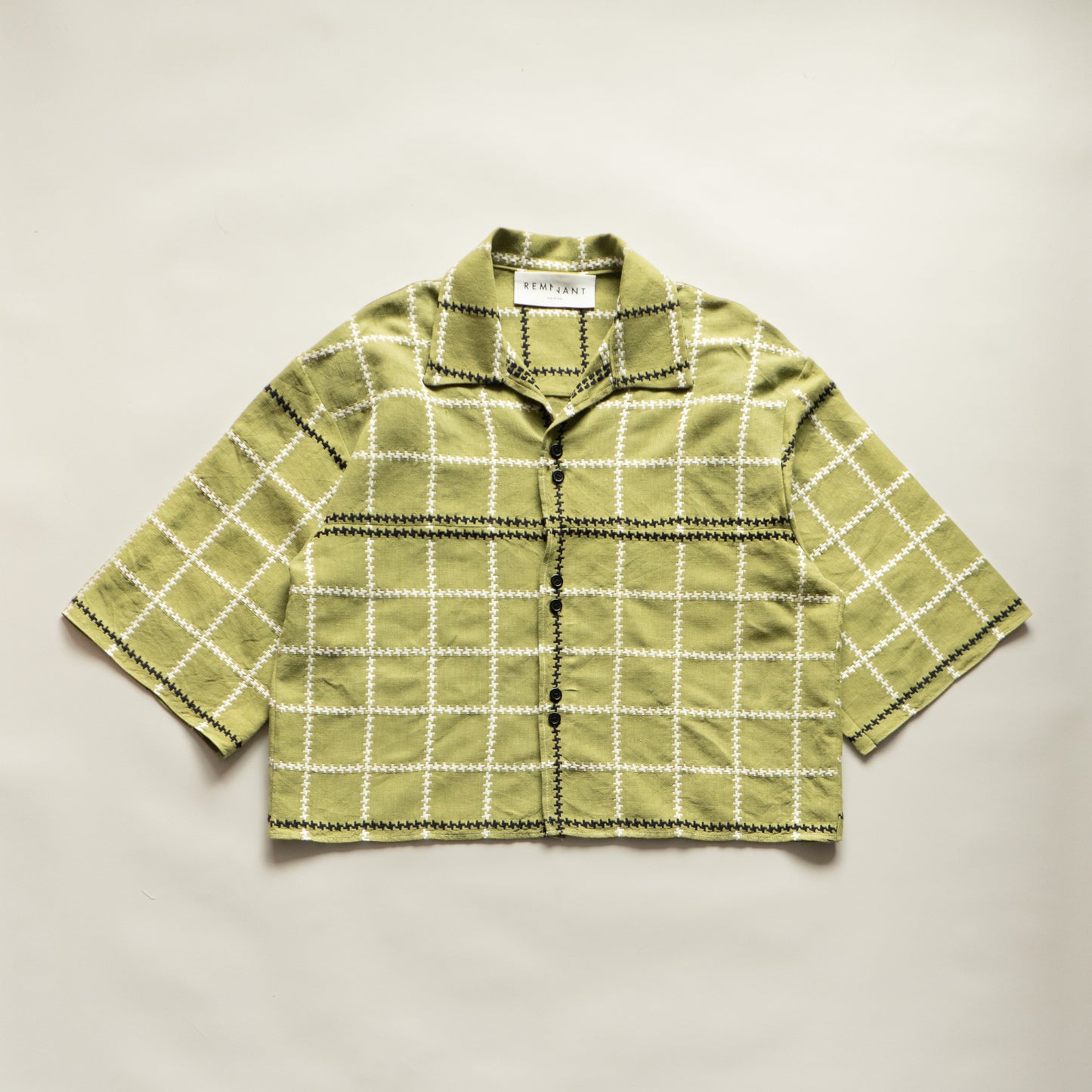 Trellick Shirt in Olive Check