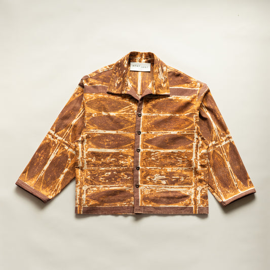 Brunswick Shirt in Mid Century Geo