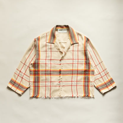 Brunswick Shirt in Blanket Weave Check