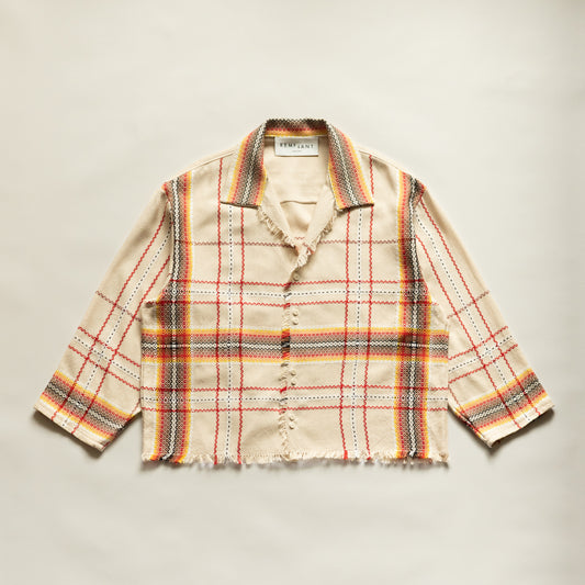 Brunswick Shirt in Blanket Weave Check