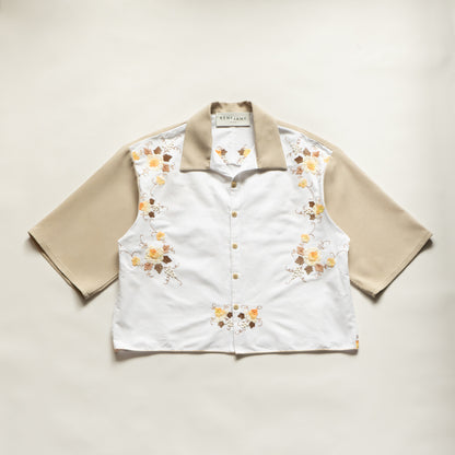Trellick Shirt in Sheer Floral