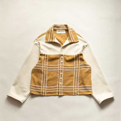 Southbank Shirt in Mustard Check