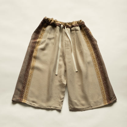 Ainsworth Short in Beige Jacquard
