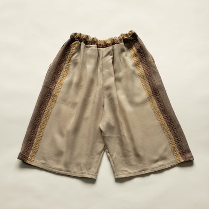 Ainsworth Short in Beige Jacquard