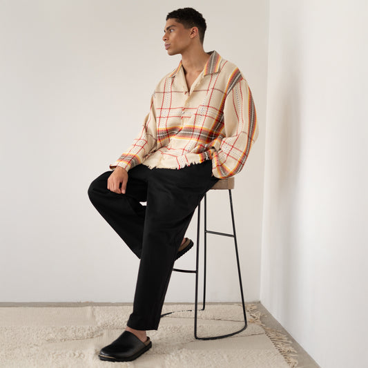 Brunswick Shirt in Blanket Weave Check