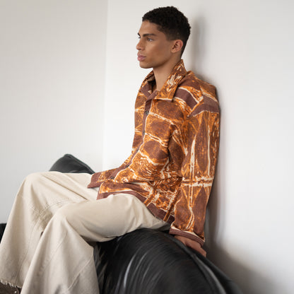 Brunswick Shirt in Mid Century Geo