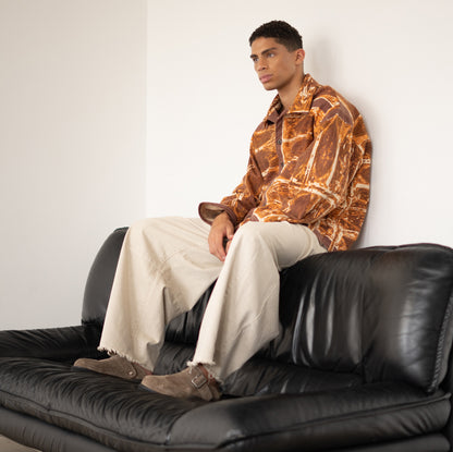 Brunswick Shirt in Mid Century Geo