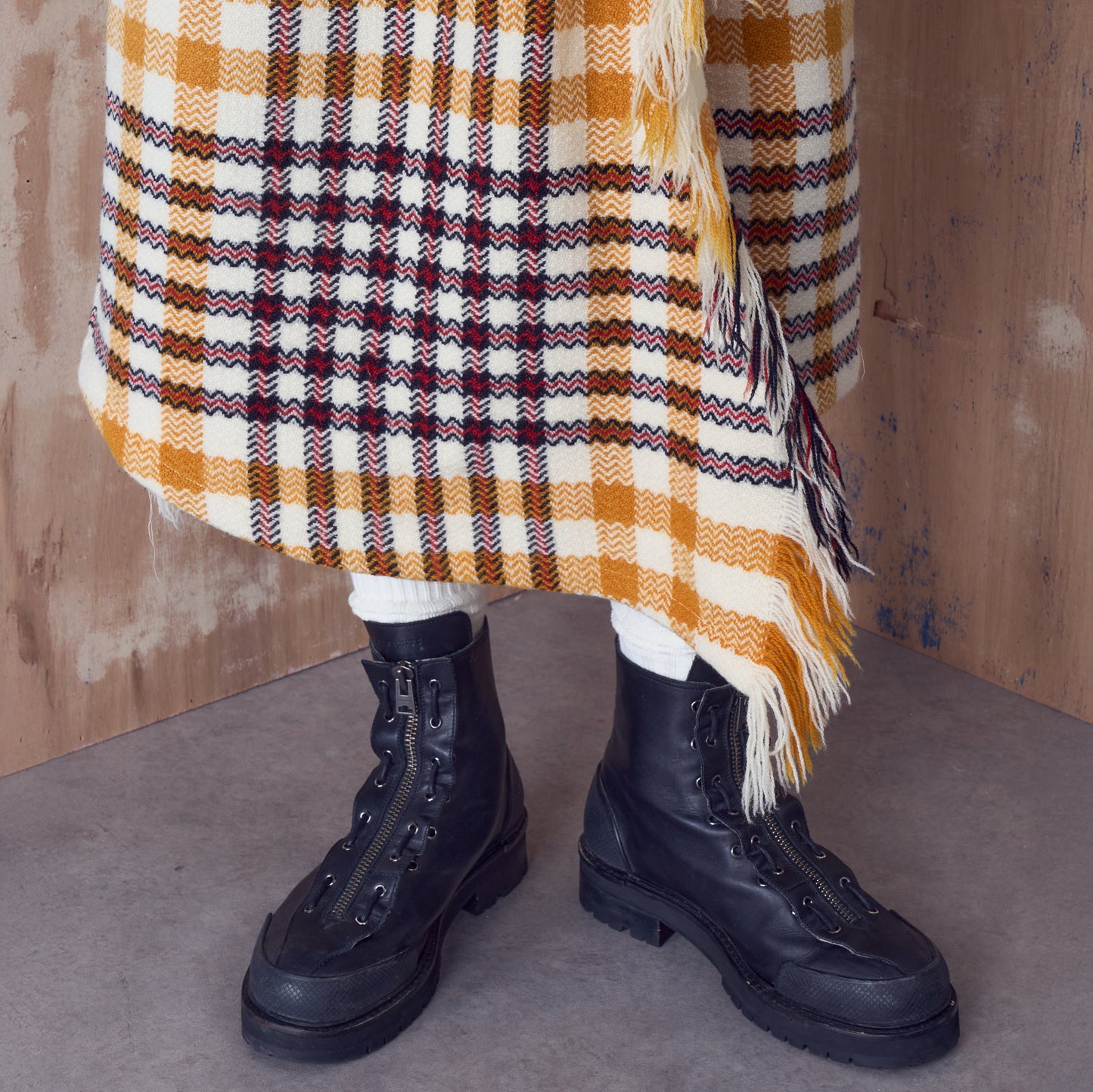 Kemble Kilt in Blanket Check