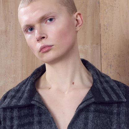 Balfron Polo in Wool Check
