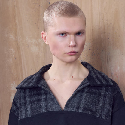 Balfron Polo in Wool Check