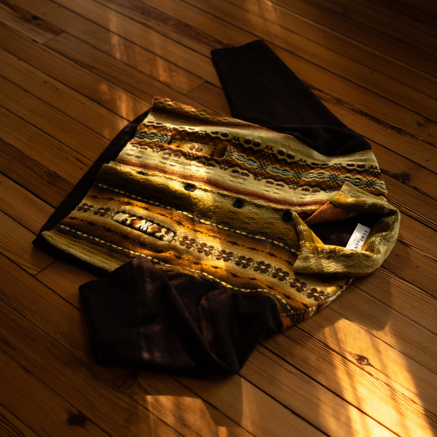 Brunel Shacket in Mixed Weave