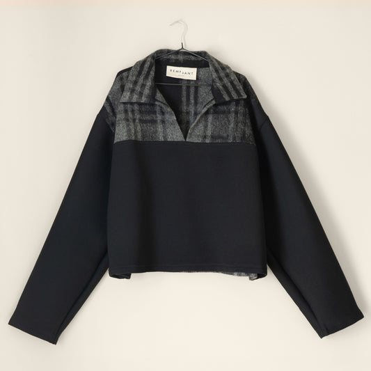 Balfron Polo in Wool Check