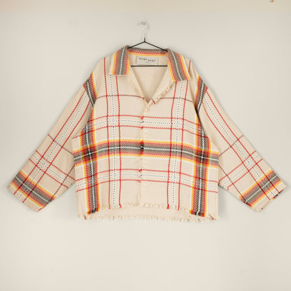 Brunswick Shirt in Blanket Weave Check