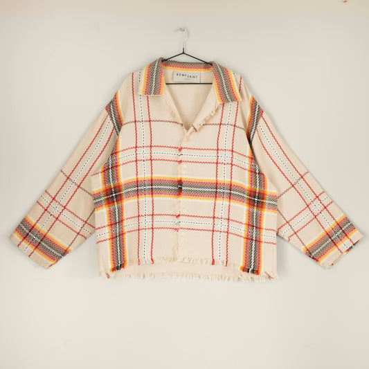 Brunswick Shirt in Blanket Weave Check