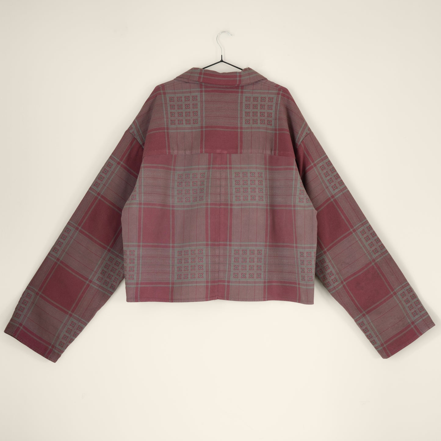 Brunswick Shirt in Burgundy Check