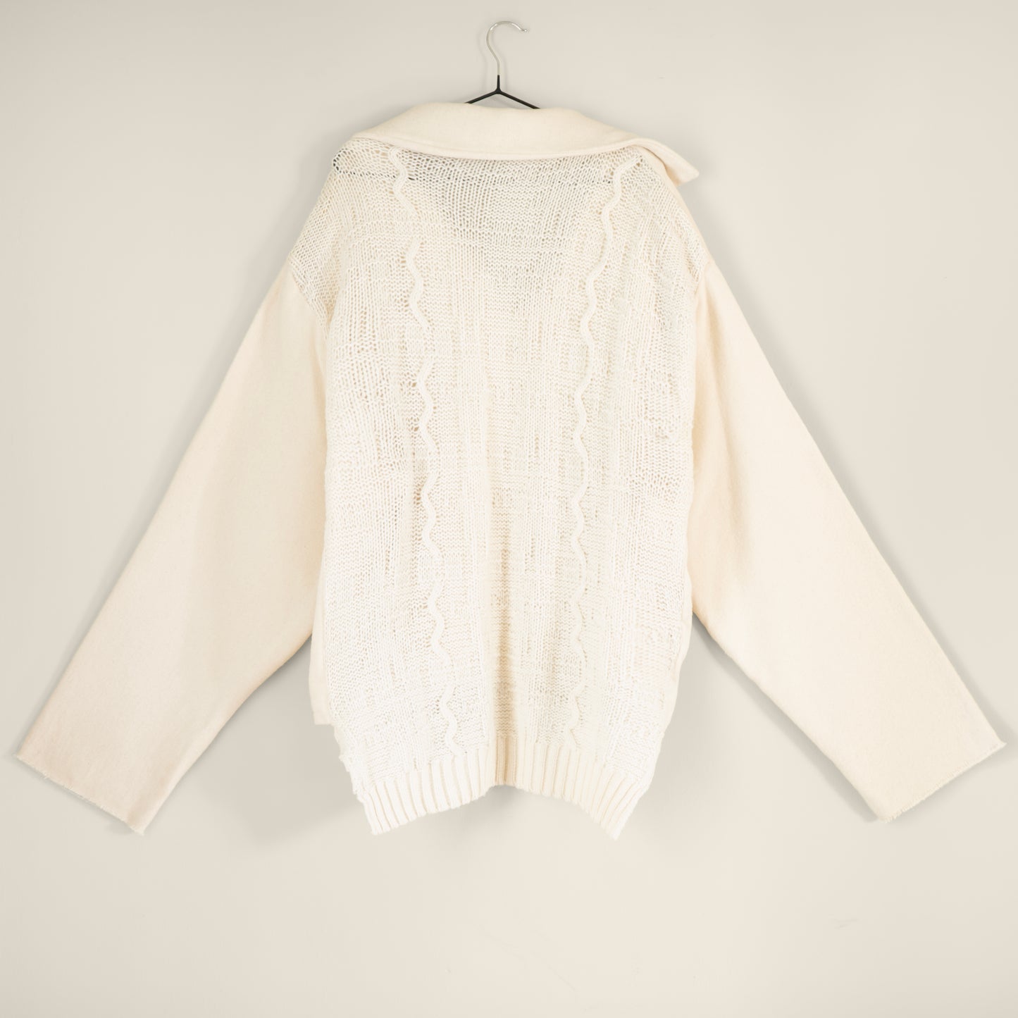 Balfron Polo in Cream Knit