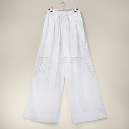 Ainsworth Trouser in Floral and Geo Lace