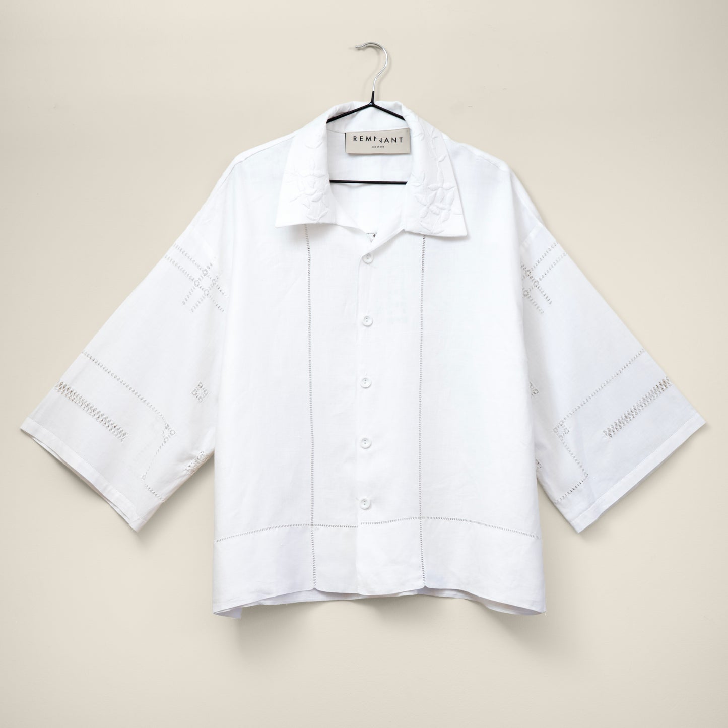 Trellick Shirt in Floral and Geo Lace