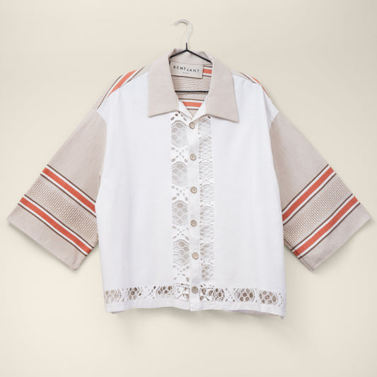 Trellick Shirt in Swedish Stripe