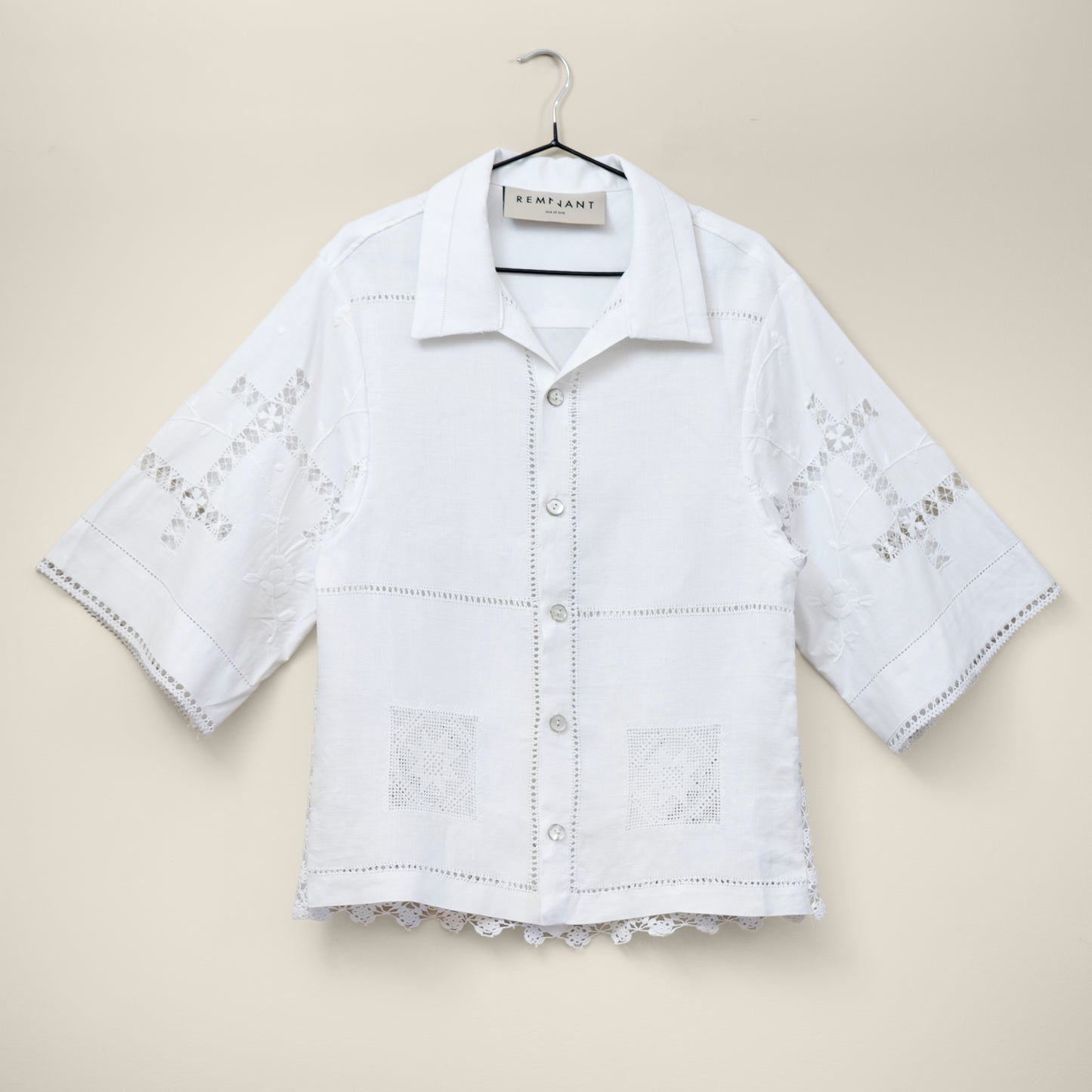 Carradale Shirt in Floral and Geo Lace