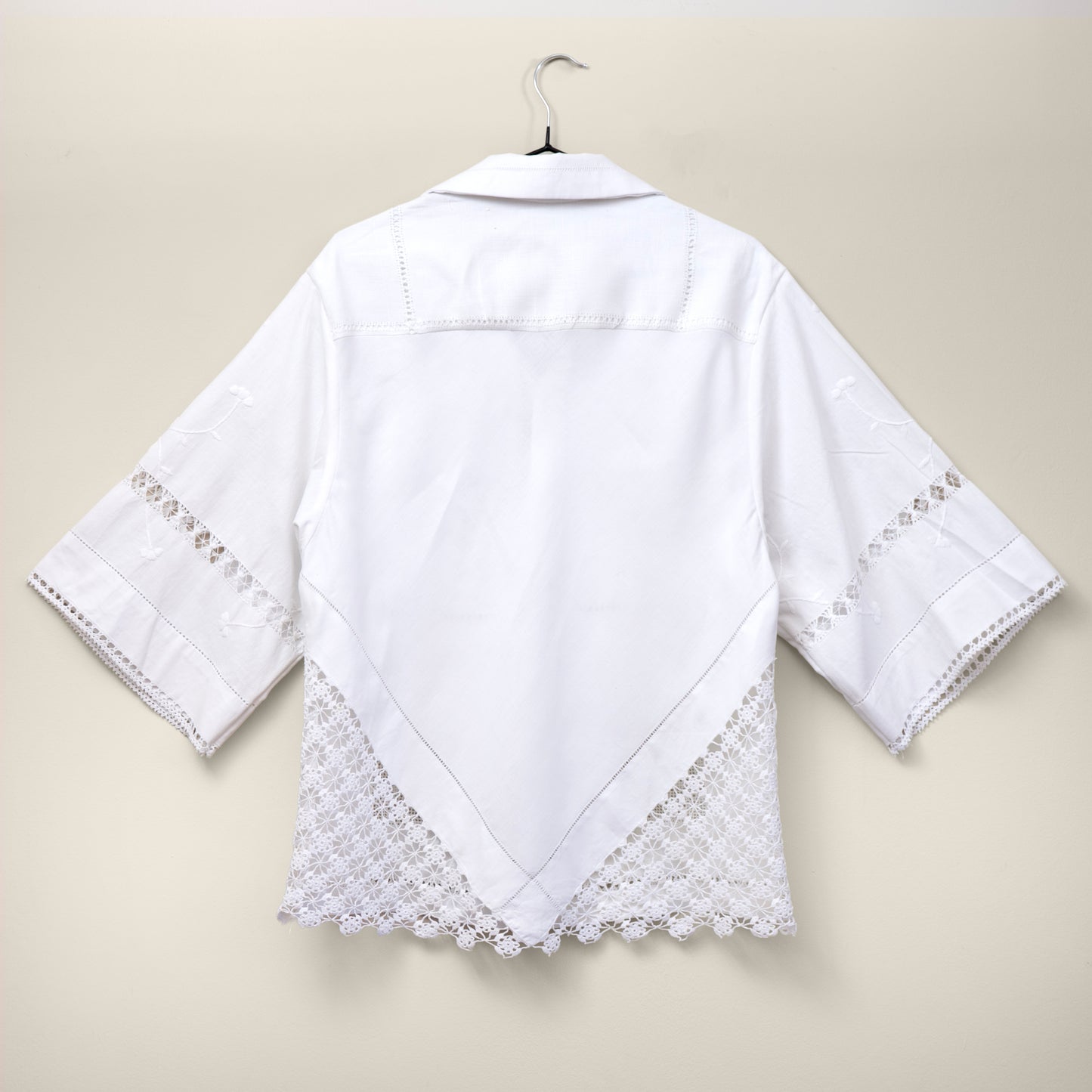 Carradale Shirt in Floral and Geo Lace