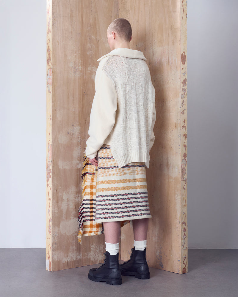 Kemble Kilt in Blanket Check