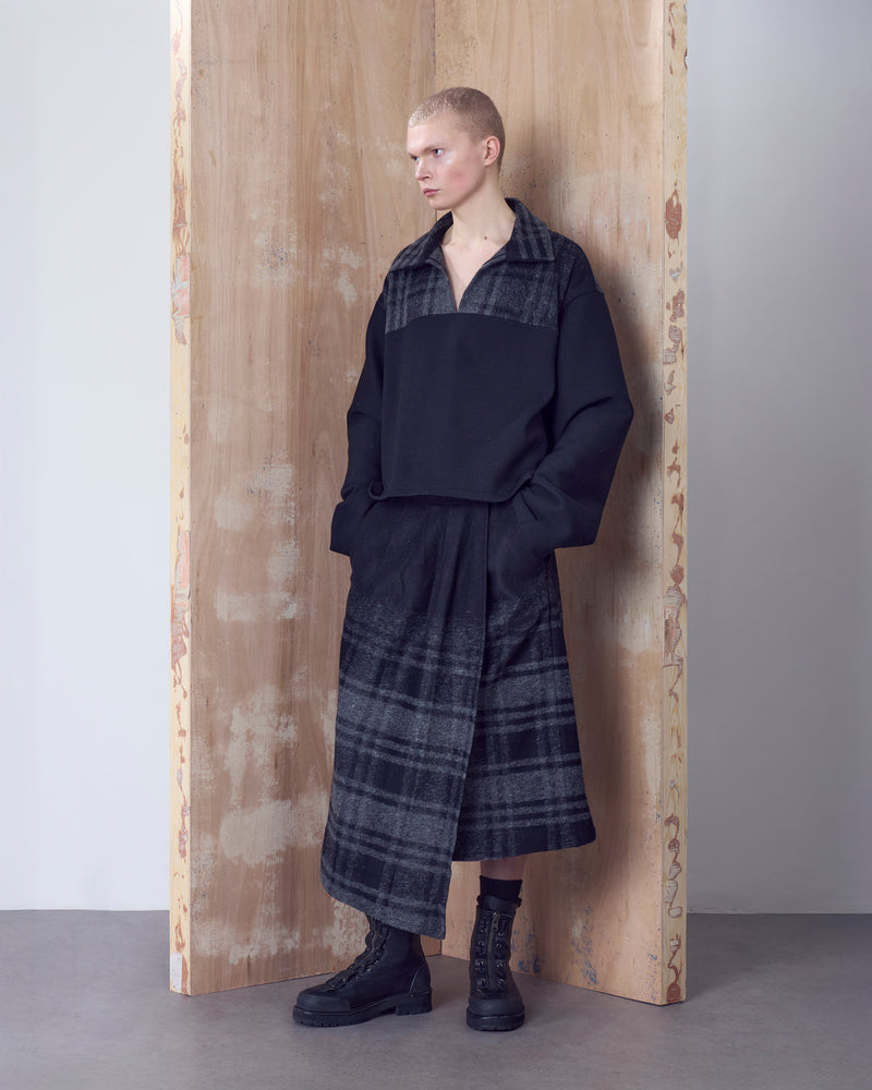 Balfron Polo in Wool Check