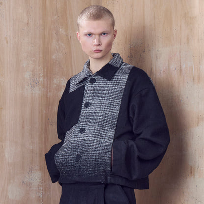 Clifton Shacket in Ombre Wool