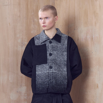Clifton Shacket in Ombre Wool