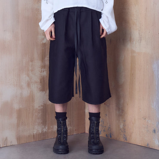 Ainsworth Short in Black Wool